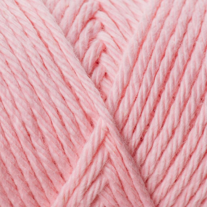 5535 Пряжа Cotton Fair 4/4 YarnArt, 50г - 80 м, блідо-рожевий, 100% бавовна