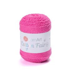 5539 Пряжа Cotton Fair 8/4 YarnArt, 50г - 160 м, рожевий, 100% бавовна