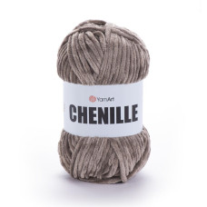 554 Пряжа Chenille, 100гр-90м (світло-коричневий). YarnArt