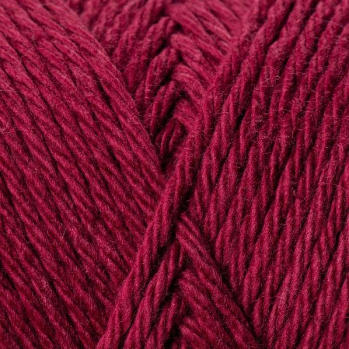 5546 Пряжа Cotton Fair 4/4 YarnArt, 50г - 80 м, бордовий, 100% бавовна
