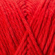 5547 Пряжа Cotton Fair 4/4 YarnArt, 50г - 80 м, яскраво-червоний, 100% бавовна