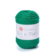 5549 Пряжа Cotton Fair 8/4 YarnArt, 50г - 160 м, зелений, 100% бавовна