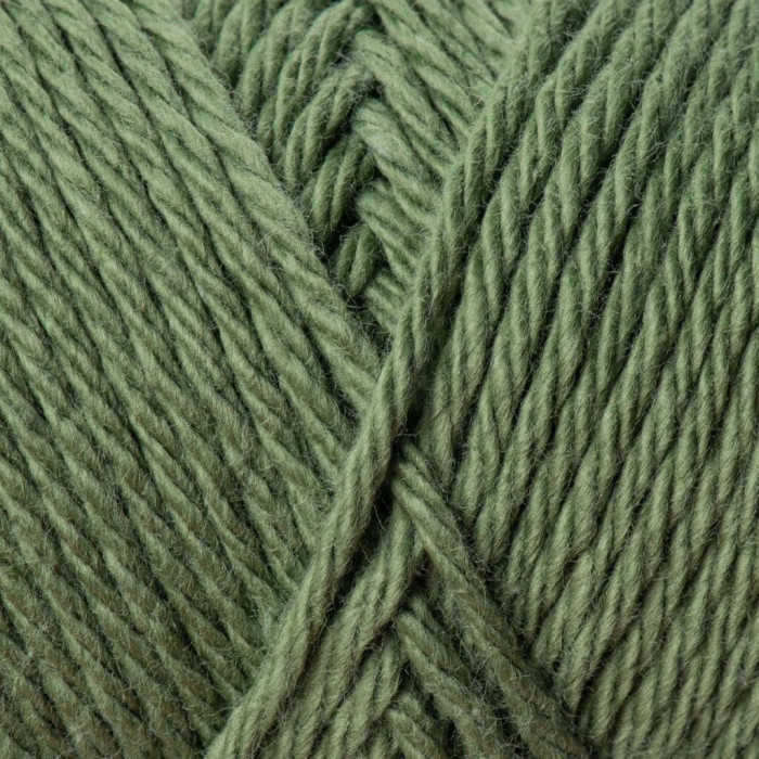 5553 Пряжа Cotton Fair 4/4 YarnArt, 50г - 80 м, оливковий, 100% бавовна