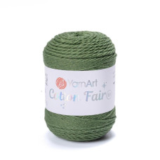 5553 Пряжа Cotton Fair 8/4 YarnArt, 50г - 160 м, оливковий, 100% бавовна