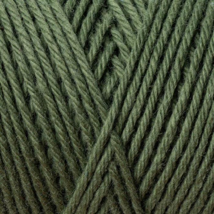 5553 Пряжа Cotton Fair 8/4 YarnArt, 50г - 160 м, оливковий, 100% бавовна