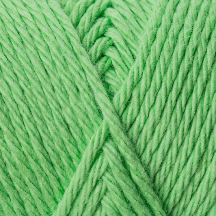 5556 Пряжа Cotton Fair 4/4 YarnArt, 50г - 80 м, салатовий, 100% бавовна