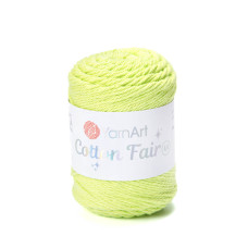 5559 Пряжа Cotton Fair 4/4 YarnArt, 50г - 80 м, лимонний, 100% бавовна