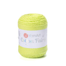 5559 Пряжа Cotton Fair 8/4 YarnArt, 50г - 160 м, лимонний, 100% бавовна