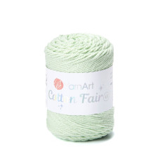 5560 Пряжа Cotton Fair 4/4 YarnArt, 50г - 80 м, світло-зелений, 100% бавовна