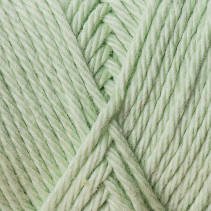5560 Пряжа Cotton Fair 4/4 YarnArt, 50г - 80 м, світло-зелений, 100% бавовна