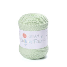 5560 Пряжа Cotton Fair 8/4 YarnArt, 50г - 160 м, світло-зелений, 100% бавовна