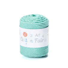 5566 Пряжа Cotton Fair 4/4 YarnArt, 50г - 80 м, бірюзовий, 100% бавовна