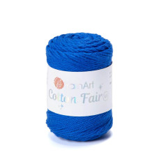 5572 Пряжа Cotton Fair 4/4 YarnArt, 50г - 80 м, синій, 100% бавовна