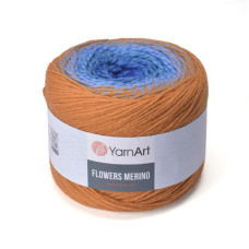 558 Пряжа Flowers Merino 225гр-590м (різнокольоровий). YarnArt