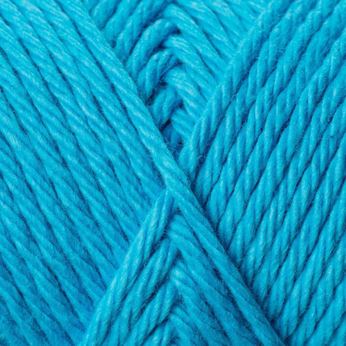 5580 Пряжа Cotton Fair 4/4 YarnArt, 50г - 80 м, світло-бірюзовий, 100% бавовна