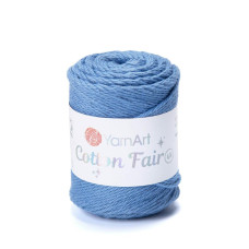 5583 Пряжа Cotton Fair 4/4 YarnArt, 50г - 80 м, світло-синій, 100% бавовна