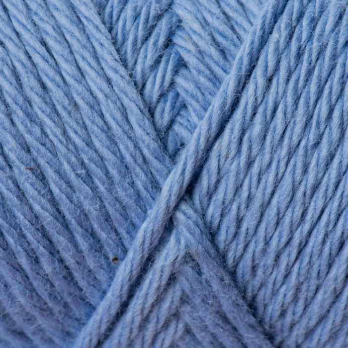5583 Пряжа Cotton Fair 4/4 YarnArt, 50г - 80 м, світло-синій, 100% бавовна