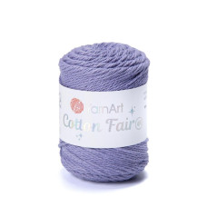5585 Пряжа Cotton Fair 4/4 YarnArt, 50г - 80 м, світло-бузковий, 100% бавовна