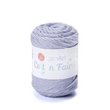 5586 Пряжа Cotton Fair 4/4 YarnArt, 50г - 80 м, блідо-рожевий, 100% бавовна