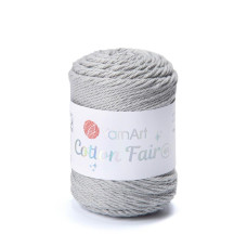 5590 Пряжа Cotton Fair 4/4 YarnArt, 50г - 80 м, сірий, 100% бавовна