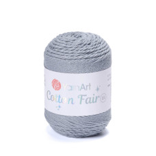 5592 Пряжа Cotton Fair 8/4 YarnArt, 50г - 160 м, темно-сірий, 100% бавовна