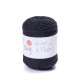 5594 Пряжа Cotton Fair 8/4 YarnArt, 50г - 160 м, чорний, 100% бавовна
