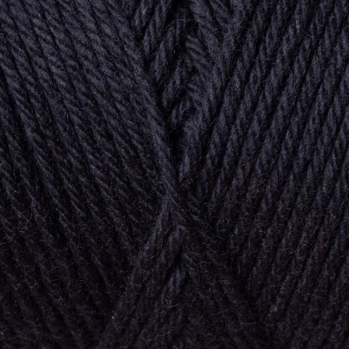 5594 Пряжа Cotton Fair 8/4 YarnArt, 50г - 160 м, чорний, 100% бавовна