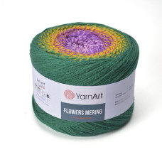 564 Пряжа Flowers Merino 225гр-590м (різнокольоровий). YarnArt