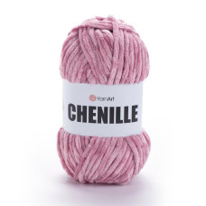 569 Пряжа Chenille, 100гр-90м (пастельно-рожевий). YarnArt
