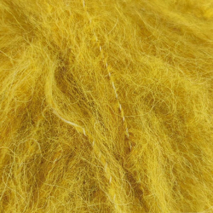 57 Пряжа Laines du Nord Alpaca Brushed, 50г - 115м, гірчичний, 50% альпака, 35% вовна, 15% нейлон