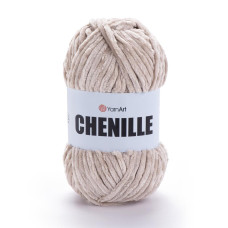571 Пряжа Chenille, 100гр-90м (бежевий). YarnArt