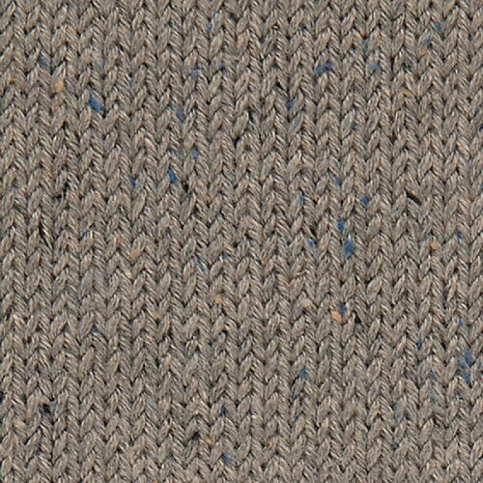5722 Пряжа Laines du Nord Cotton Silk Tweed, 100г - 280м, сірий, 90% бавовна, 10% шовк