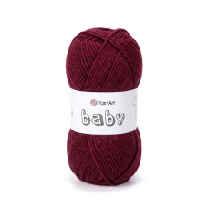 577 Пряжа Baby 50гр-150м (бордовий). YarnArt