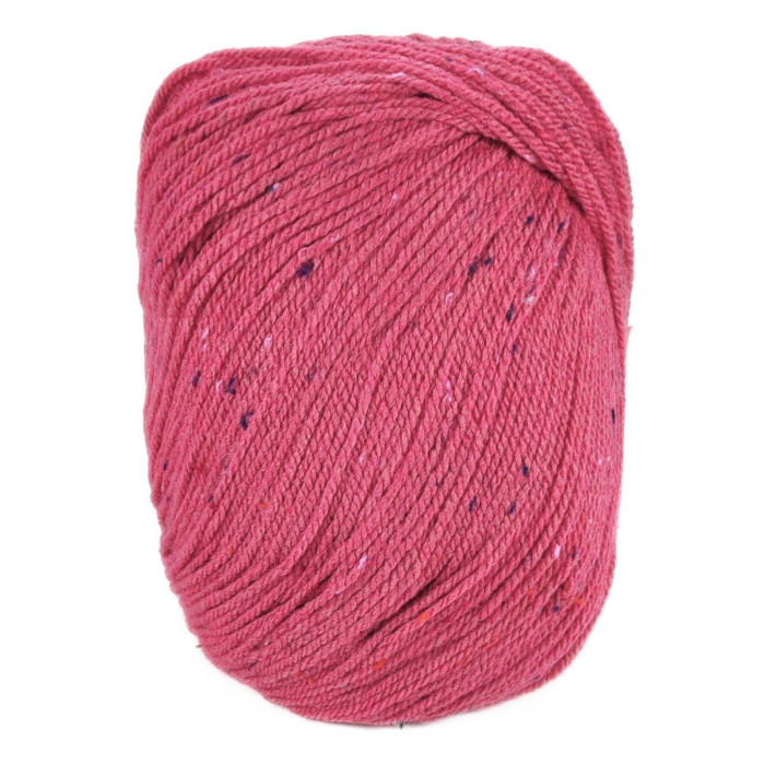 578 Пряжа Mondial Oxford, 300г - 600м, кораловий, 25% вовна, 5% віскоза, 70% мікрофібра PC