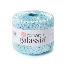 5811 Пряжа Galassia YarnArt , 25г - 112м, блакитний, 100% поліестер