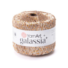 5823 Пряжа Galassia YarnArt , 25г - 112м, коричневий, 100% поліестер