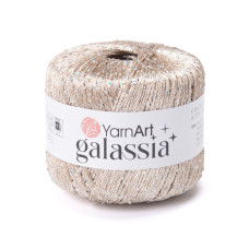 5827 Пряжа Galassia YarnArt , 25г - 112м, бежевий, 100% поліестер