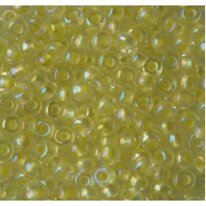 58586 10/0 чеський бісер Preciosa, 5 г, жовтий, кристальний фарбований всередині райдужний