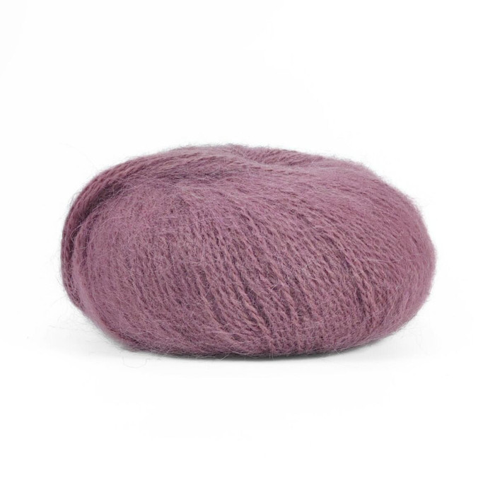 586 Пряжа Mondial Dolce Mohair, 50г - 150м, какао, 60% кід мохер, 40% акрил