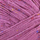 587 Пряжа Mondial Oxford, 300г - 600м, рожевий, 25% вовна, 5% віскоза, 70% мікрофібра PC