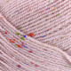 588 Пряжа Mondial Oxford, 300г - 600м, пастельно-рожевий, 25% вовна, 5% віскоза, 70% мікрофібра PC