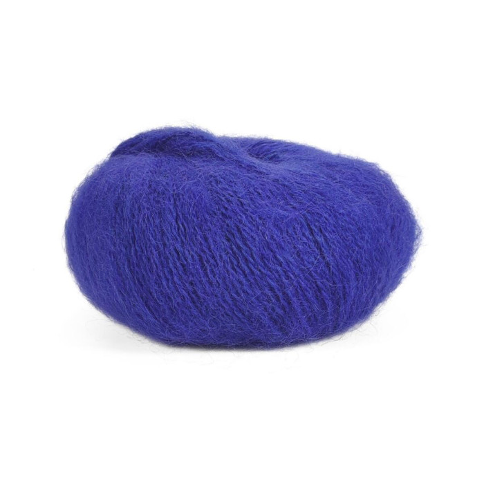 589 Пряжа Mondial Dolce Mohair, 50г - 150м, королівський синій, 60% кід мохер, 40% акрил