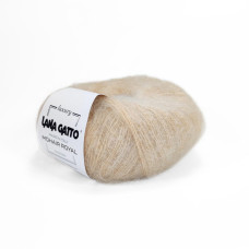 5893 Пряжа Lana Gatto Mohair Royal, 25г - 215м, пісочний, 80% кід мохер, 20% нейлон