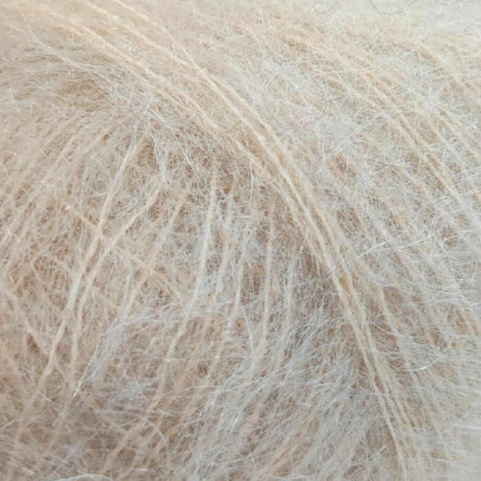 5893 Пряжа Lana Gatto Mohair Royal, 25г - 215м, пісочний, 80% кід мохер, 20% нейлон