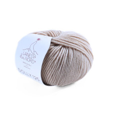 59 Пряжа Laines du Nord Dolly 125, 50г - 125м, світло-бежевий, 100% вовна