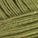 590 Пряжа Mondial Oxford, 300г - 600м, зелений, 25% вовна, 5% віскоза, 70% мікрофібра PC