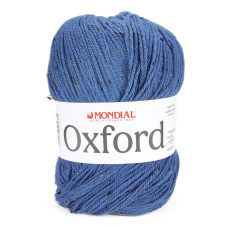 591 Пряжа Mondial Oxford, 300г - 600м, блакитний, 25% вовна, 5% віскоза, 70% мікрофібра PC
