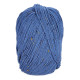 591 Пряжа Mondial Oxford, 300г - 600м, блакитний, 25% вовна, 5% віскоза, 70% мікрофібра PC
