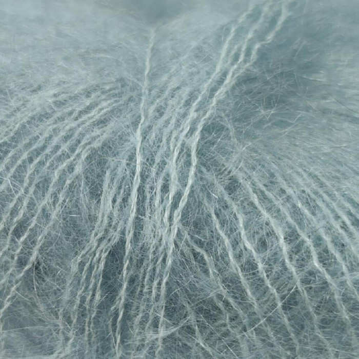 592 Пряжа Mondial Kid Seta, 25г - 210м, тала вода, 70% суперкід мохер, 30% шовк