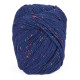 592 Пряжа Mondial Oxford, 300г - 600м, синій, 25% вовна, 5% віскоза, 70% мікрофібра PC